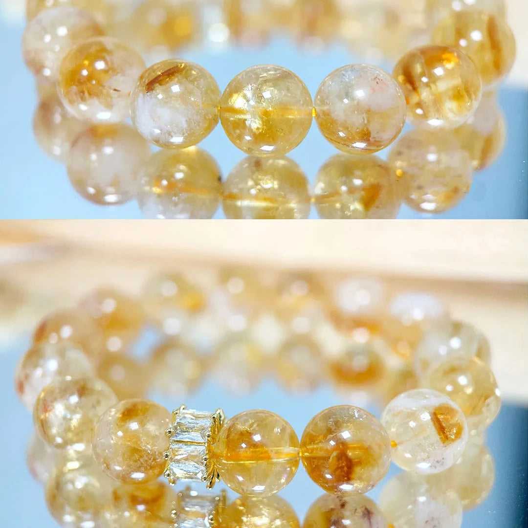Sunnie - Citrine Crystal Bracelet for Prosperity, Energy & Style