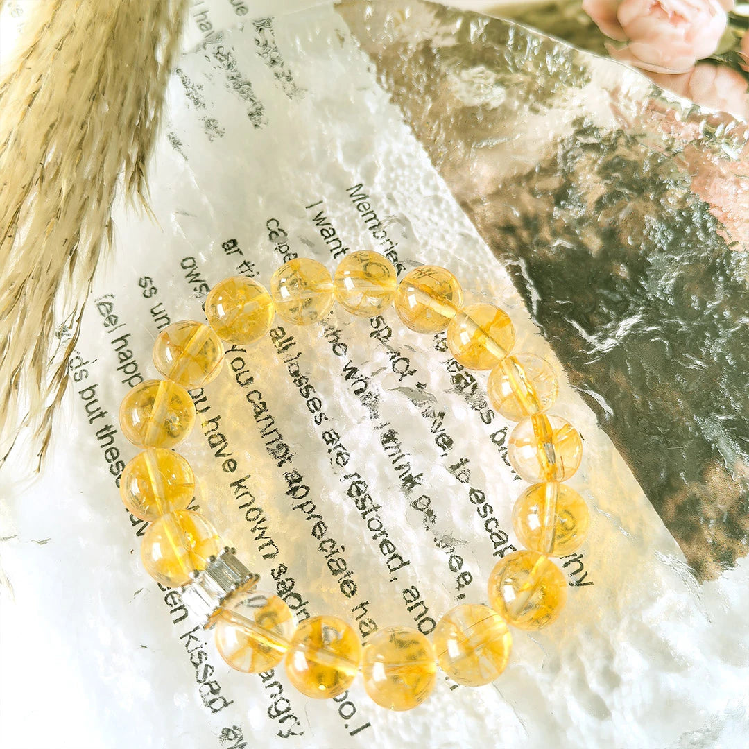 Sunnie - Citrine Crystal Bracelet for Prosperity, Energy & Style