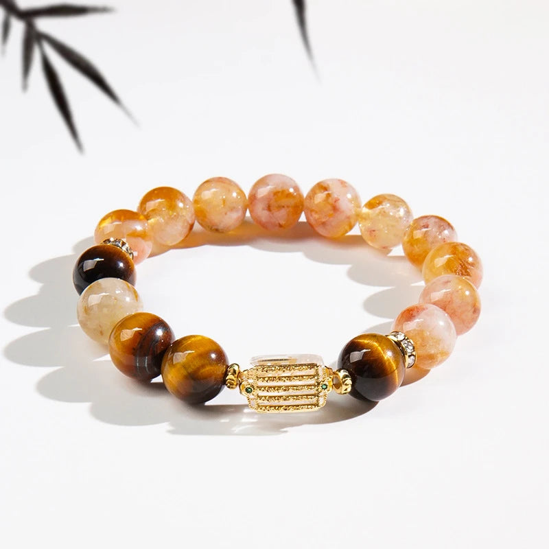 Golden Prosperity – Golden Topaz Crystal Bracelet