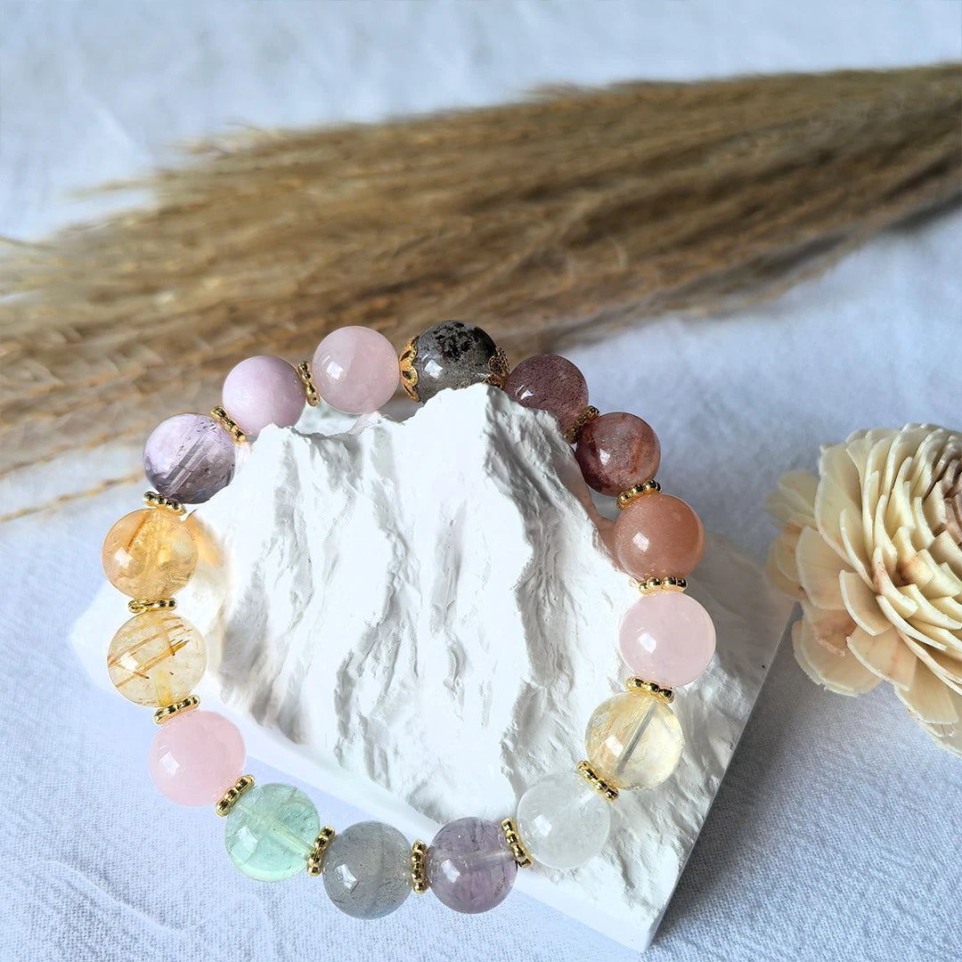 Ophio Glow - Multi-Stone Bracelet for Prosperity, Love & Spiritual Energy