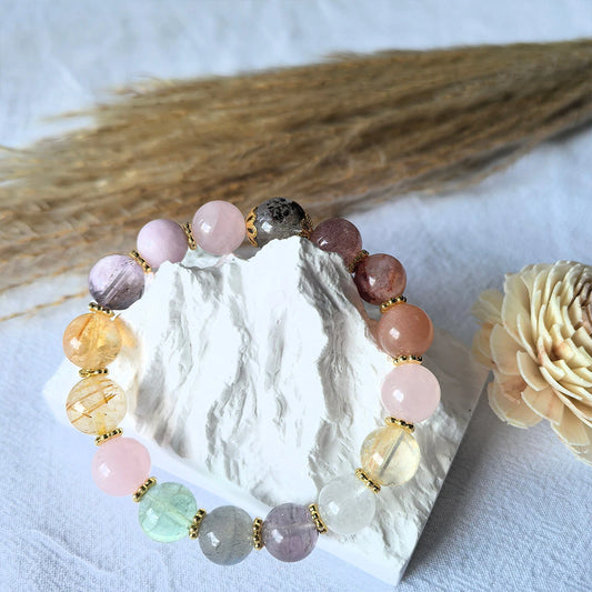 Ophio Glow - Multi-Stone Bracelet for Prosperity, Love & Spiritual Energy