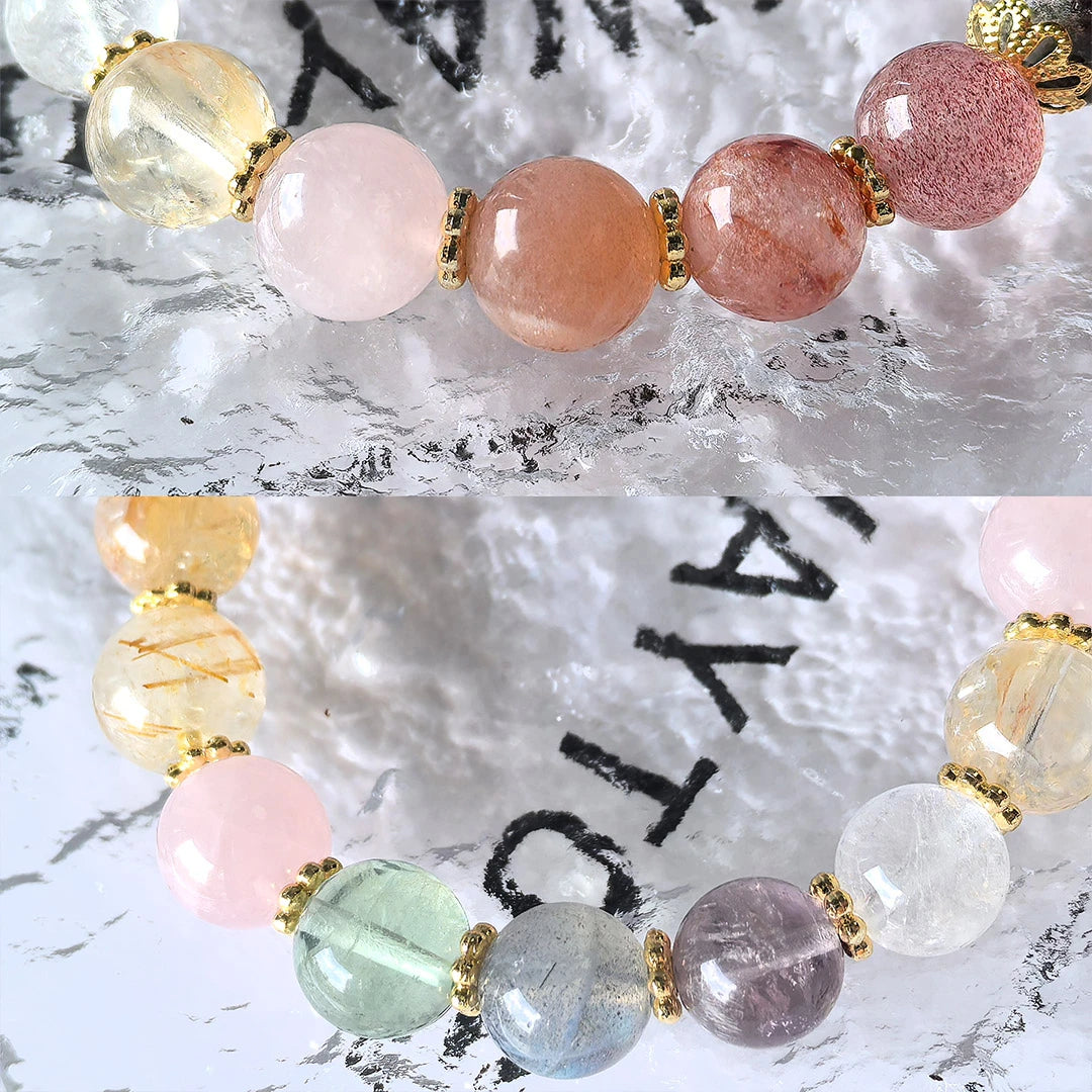 Ophio Glow - Multi-Stone Bracelet for Prosperity, Love & Spiritual Energy