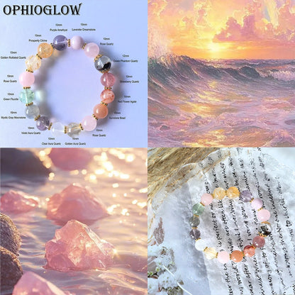 Ophio Glow - Multi-Stone Bracelet for Prosperity, Love & Spiritual Energy