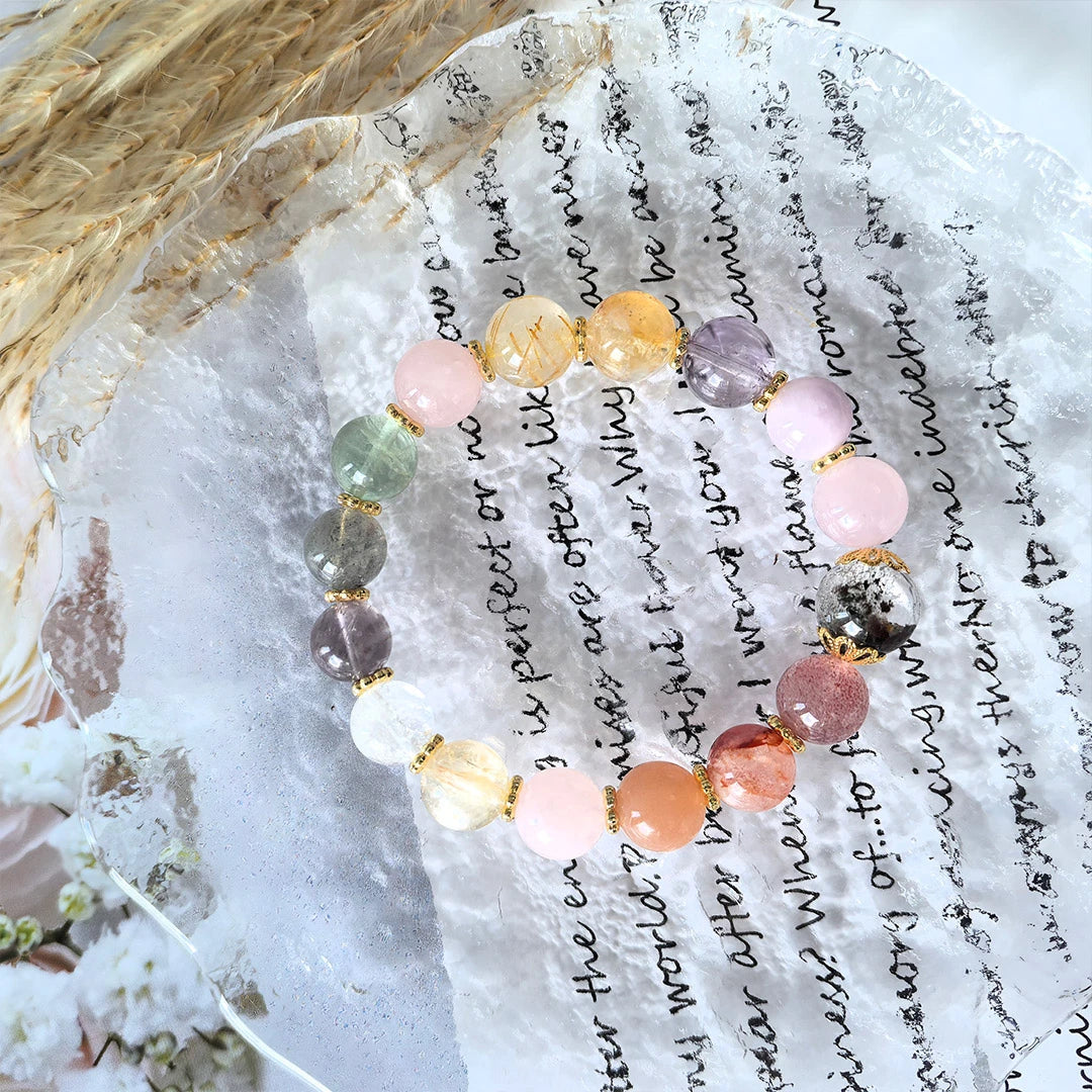 Ophio Glow - Multi-Stone Bracelet for Prosperity, Love & Spiritual Energy