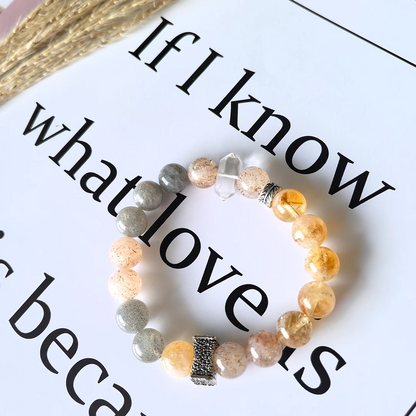 Radiant Fortune – Multi-Crystal Bracelet for Wealth & Career Success
