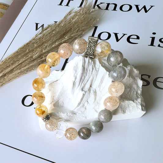 Radiant Fortune – Multi-Crystal Bracelet for Wealth & Career Success