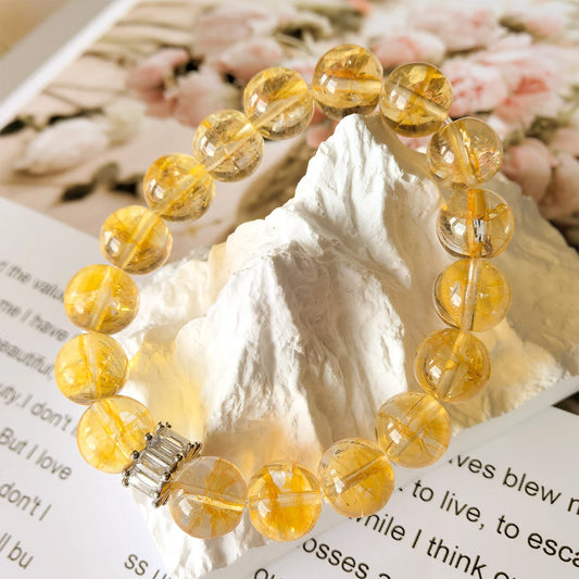 Sunnie - Citrine Crystal Bracelet for Prosperity, Energy & Style